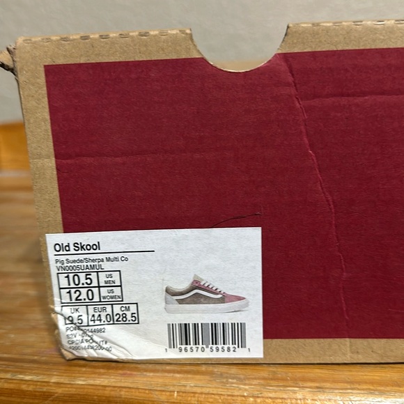 Vans Old Skool Pig Suede Sherpa multi color - Picture 11 of 11